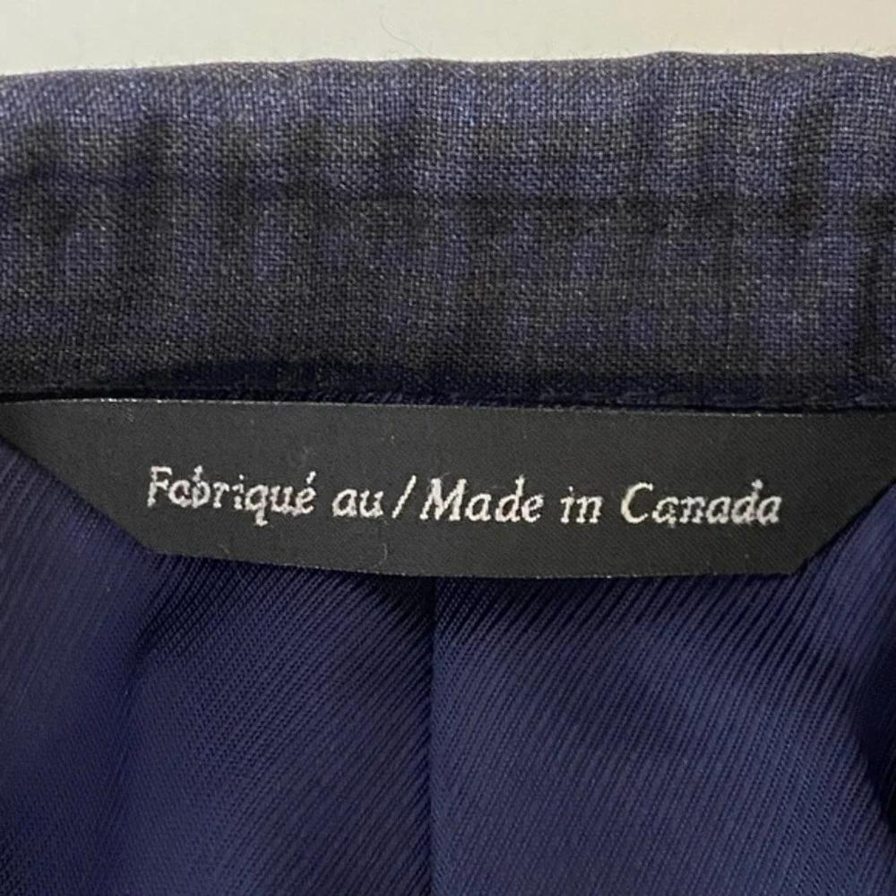 1883 Coppley Blazer Mens 44R‎ Blue Plaid Italian Wool Ivy League Academia